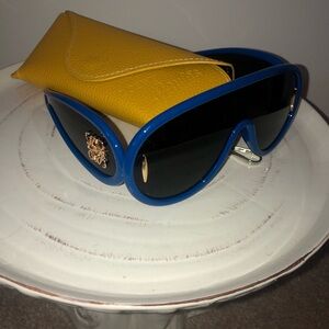 Loewe Blue Sunglasses with Yellow Case